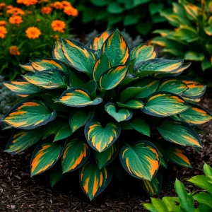 Хоста Бархатный Полог купить по цене от 560р. в интернет-магазине «Посадика» с доставкой почтой в в Торжоке и по всей России – [изображение №1].