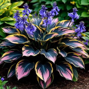 Хоста Пайн Эхо купить по цене от 699р. в интернет-магазине «Посадика» с доставкой почтой в в Торжоке и по всей России – [изображение №1].